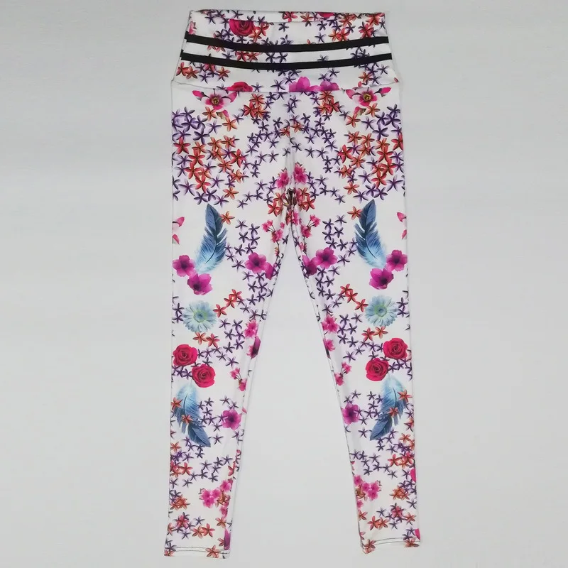 Женские компрессионные брюки с высокой талией бесшовные леггинсы Леггинсы для