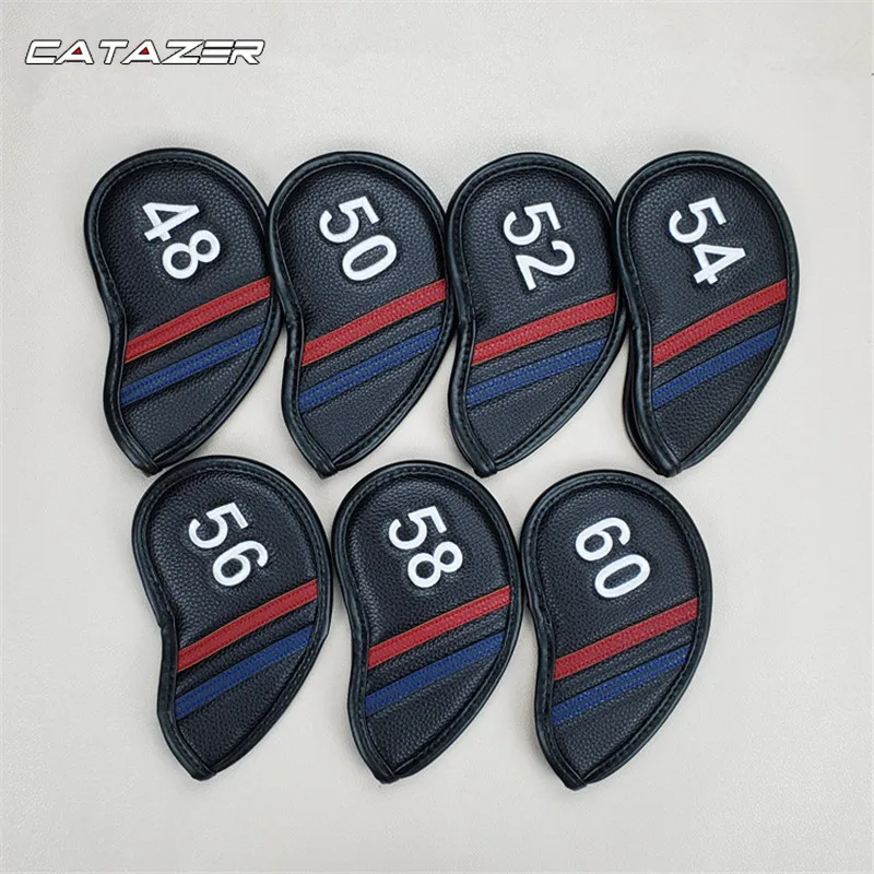 

New HYDER CUP Golf Wedges Headcover PU Golf Sand Wedge Set Head Covers 48/50/52/54/56/58/60degree 2 Colors