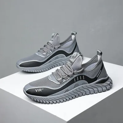 

summer shoes men's Men's net sports shoes breathable casual shoes fly weave men's shoes fashion walking shoes