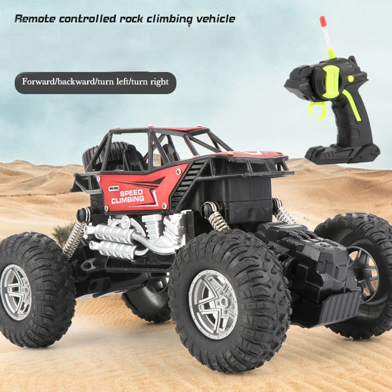 

Four-way 1:16 electric remote control high-speed off-road vehicle climbing car children's gift toy