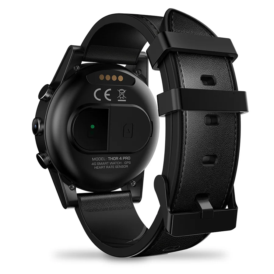 Смарт-часы Zeblaze THOR 4 PRO 4G 1 6 дюйма GPS/GLONASS ядра 16 ГБ 600 мАч | Электроника