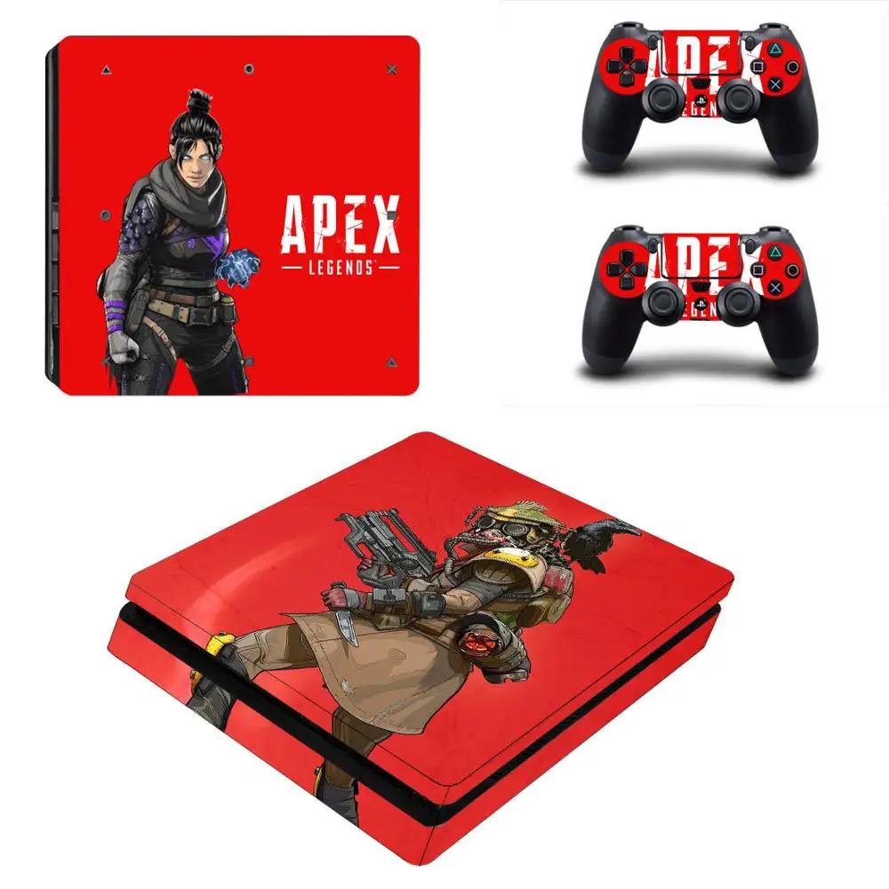 APEX Legends PS4 Slim Sticker Play station 4 Skin Decal For PlayStation Console & Controller Скины Виниловые|Наклейки| |