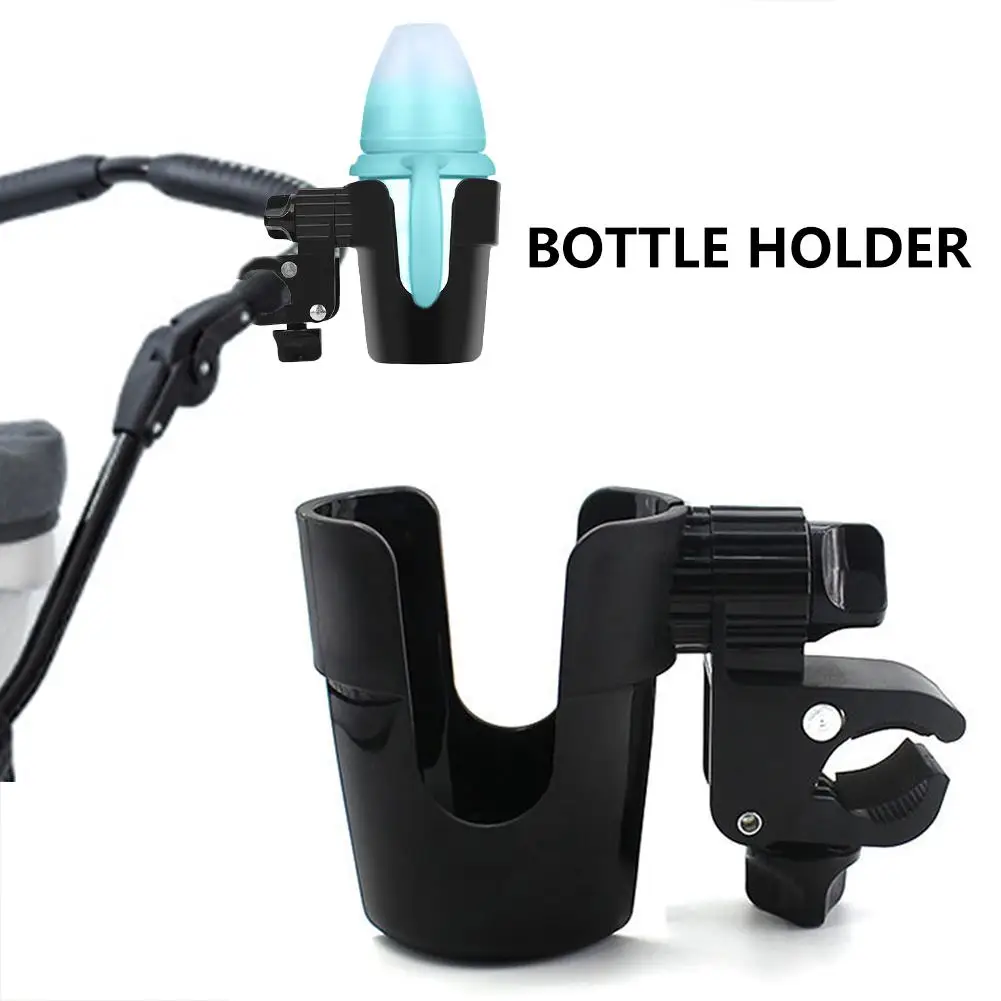 

New Baby Stroller Bottle Holder Bottle Car Universal 360 Rotatable Cup Holder Multi-Function Quick Release Water Cup Holder