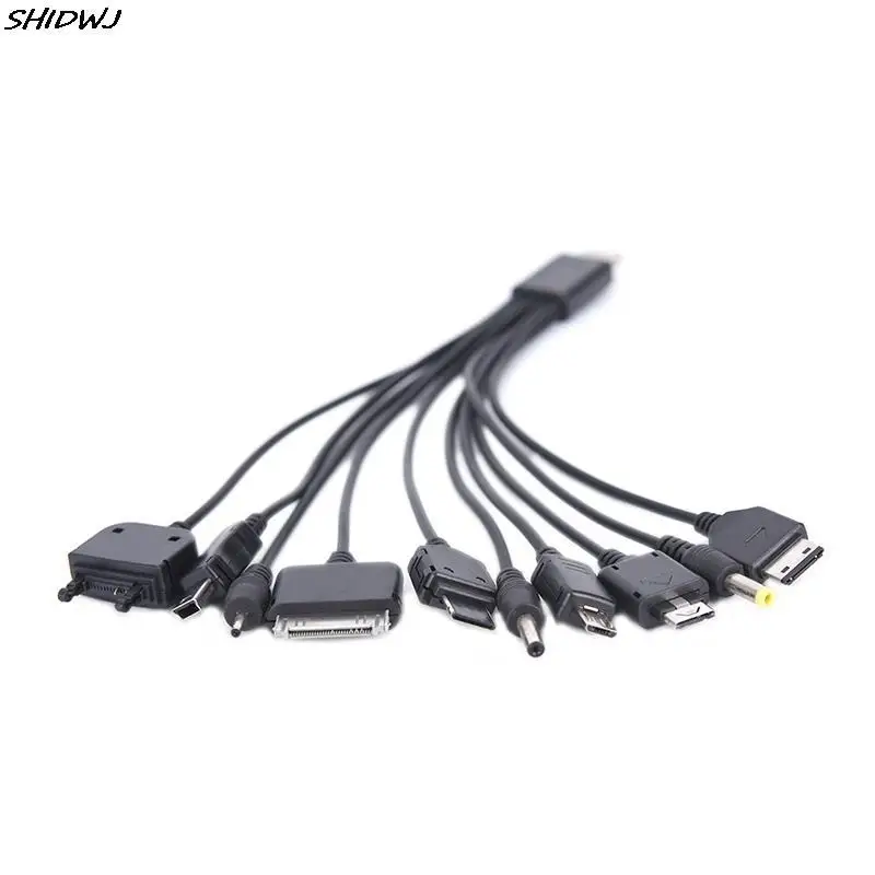 

Universal 10 In 1 Multifunction USB Data Transfer Cable Multi Pin Cable Charger USB Adapter Data Wire Cord
