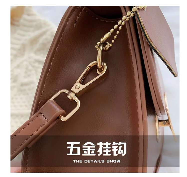 Новинка 2019 осенне зимняя Ретро сумка в гонконгском стиле женская модная через