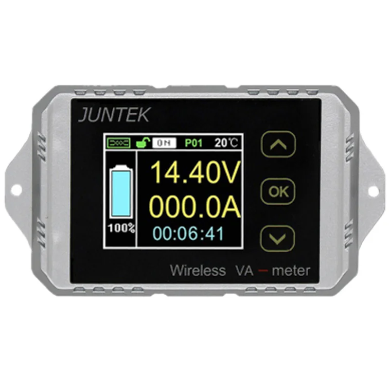 Цифровой цветной ЖК измеритель напряжения и тока 100 в 30 А 50 а а|Измерители