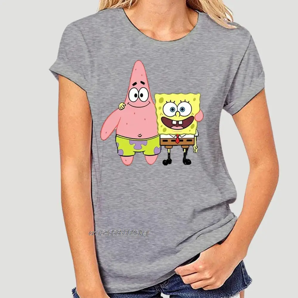 

New Spong Bob And Patrick Best Cartoon Men T-Shirt Size S-2XL 0213D