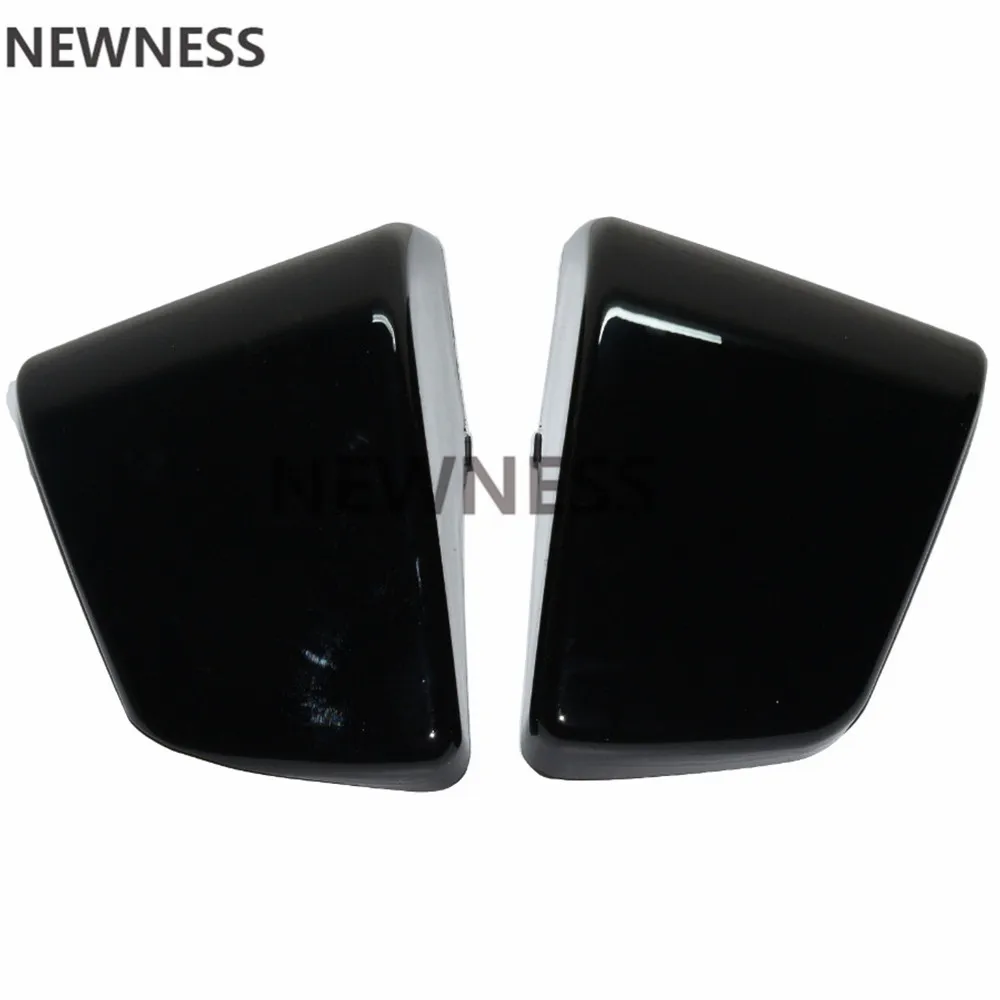 Пара мотоцикла хромированная батарея боковая обтекатель Крышка для Honda Shadow ACE750