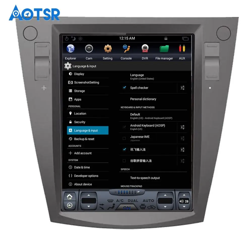 64 ГБ Android 9 Тесла стиль автомобиля GPS навигация Мультимедиа для Subaru Forester 2013-2018 авто