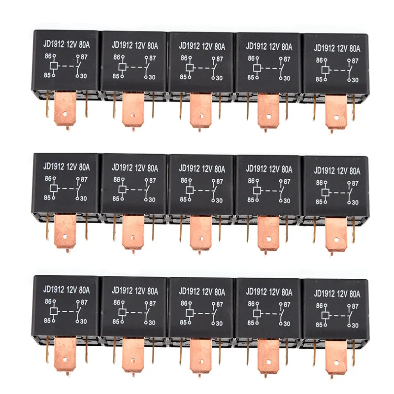 

4Pin DC 24V 12V 80A JD1912 Automotive Car Relay Waterproof Heavy Duty Relay new