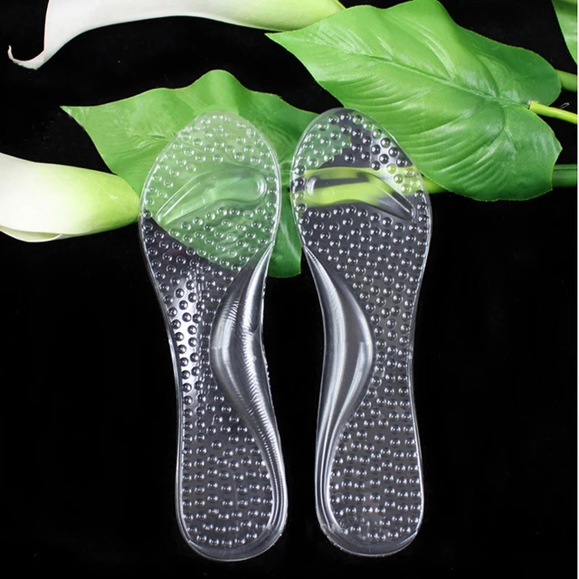 Orthopedic Insoles for Women Shoes Flat Feet Arch Support Silicone Gel Insoles for High Heels Inserts Foot Massager Shoe Pads 5