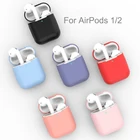 Новый силиконовый чехол для Airpods12, роскошный защитный чехол для наушников, чехол для Air pods, противоударный чехол