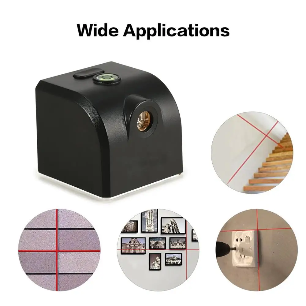 Мини лазерный измеритель уровня Красного Креста вертикальные и горизонтальные