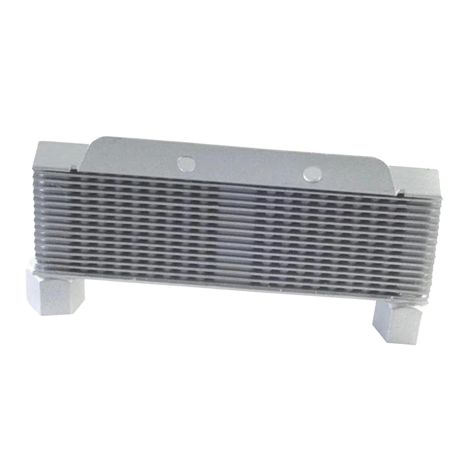 

Universal Motorcycle Oil Cooler Cooling Radiator Silver Motorbike ATV Bikes