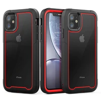 shockproof armor phone case for iphone 13 12 transparent hybrid tpu cover for iphone xr xs 11 pro max 8 7 6 plus se clear case