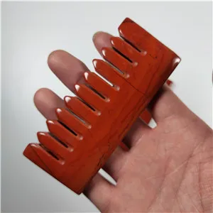 ZW Бесплатная доставка! Натуральный Красный яшма гребень кварц для лечения