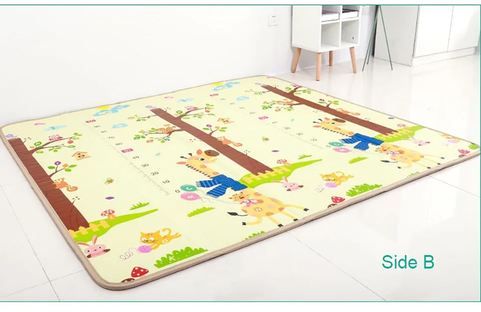 IMBABY Baby Play Mat Thick Crawling Mat Infants Puzzles Mat Cute Cartoon for Children Game Pad For Infants Educational Soft Mat
