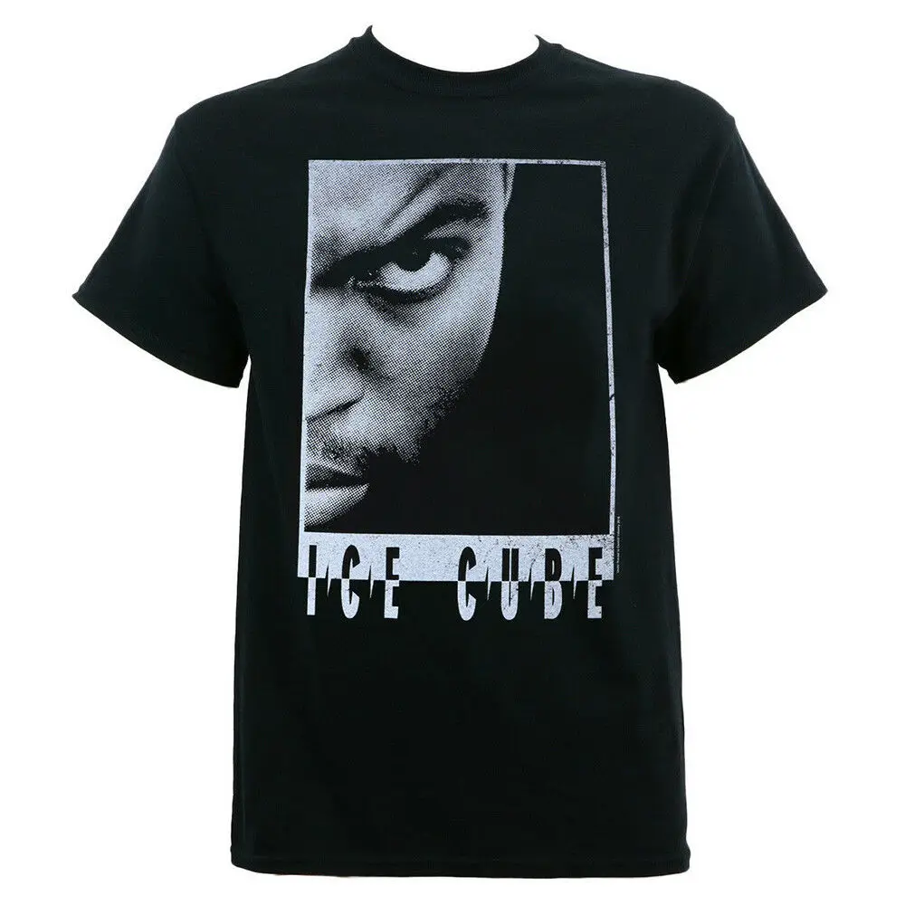 Футболка NWA (N. W. A.) Ice Cube черные прямые из Compton Новые подлинные S 2XL с коротким