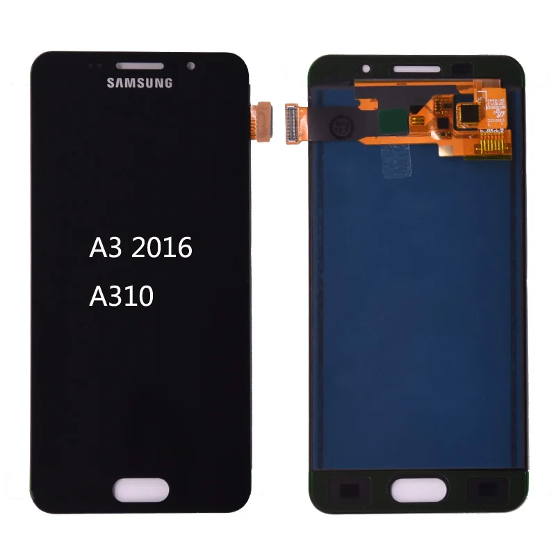 Для samsung Galaxy A3 A310 A310F A310H A310M A310Y ЖК-дисплей Дисплей с кодирующий преобразователь сенсорного экрана в сборе