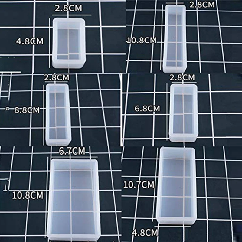 

2 Set Sphere Silicone Molds for Jewelry Casting, Candle Making, Wax, Homemade Soap, Bath Bomb Craft Assorted Size