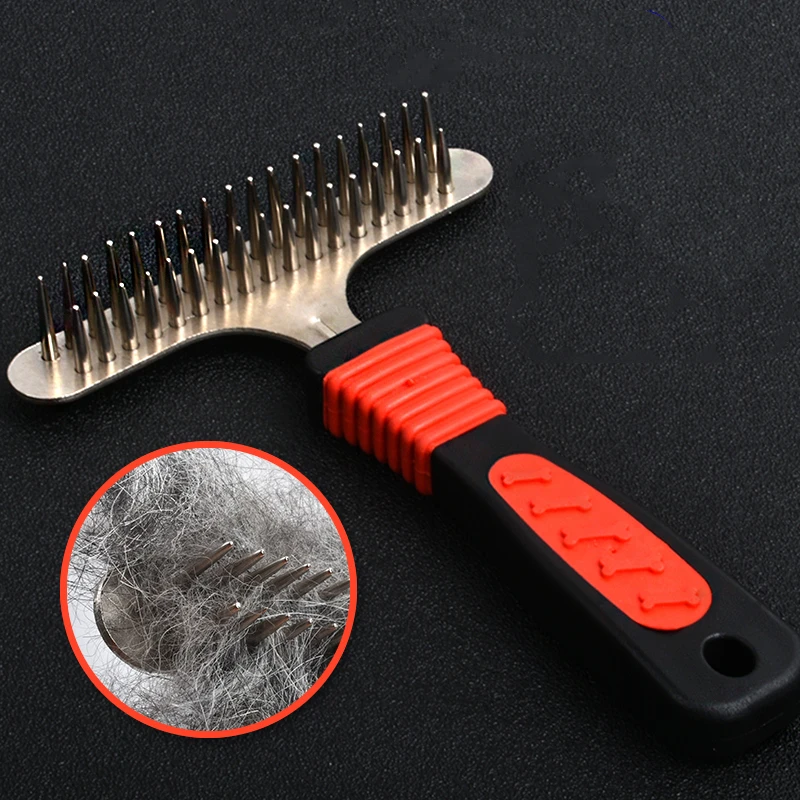 

Pet Dog comb thick hair brush Large dog grooming pet supplies