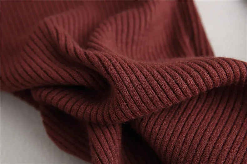 

Winter Women Turtleneck Autumn Sweater Dress Thick Warm Long Sleeve Office Lady Slim Rib Wool Knitted Dresses