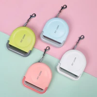5m automatic telescopic dog tractor retractable leash candy colors flat rope p chain shrink handle pet leash portable dog chain
