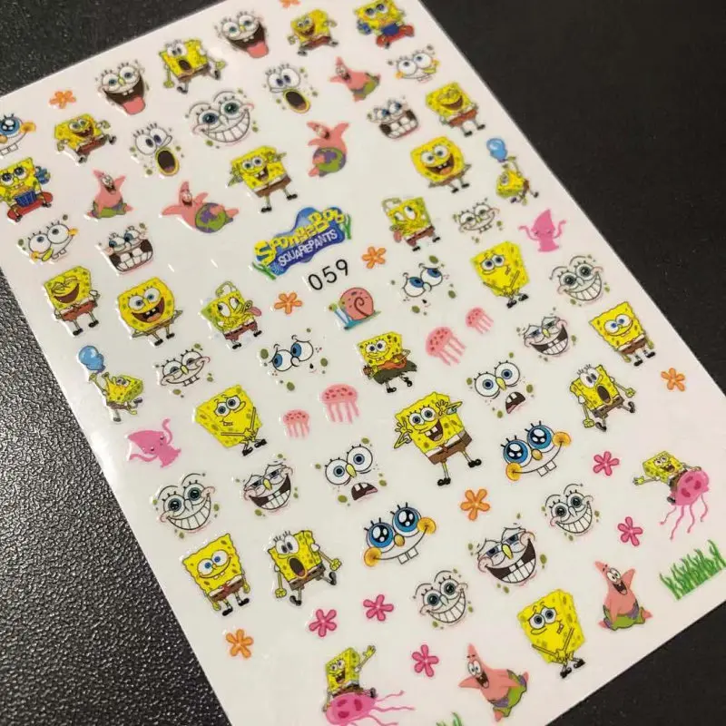 Hanyi серии Сакура цветок HANYI-99 принцесса стикеры 3D на ногти nail Art Наклейка шаблон diy Инструменты для ногтей украшения - Цвет: EB-59