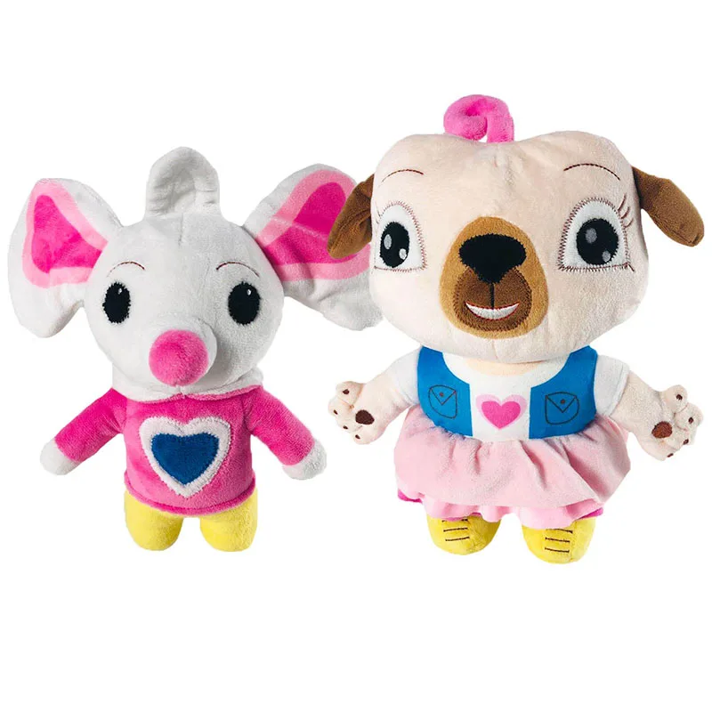 

2pcs/Lot 30cm New School Cartoon Movies Chip and Potato Stuffed Plush Toys And Mouse Peluche Doll for Children Birthday Gifts