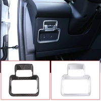 car electronic hand brake p file decorative frame cover abs carbon fiber for land rover range rover evoque l551 2020 accessories