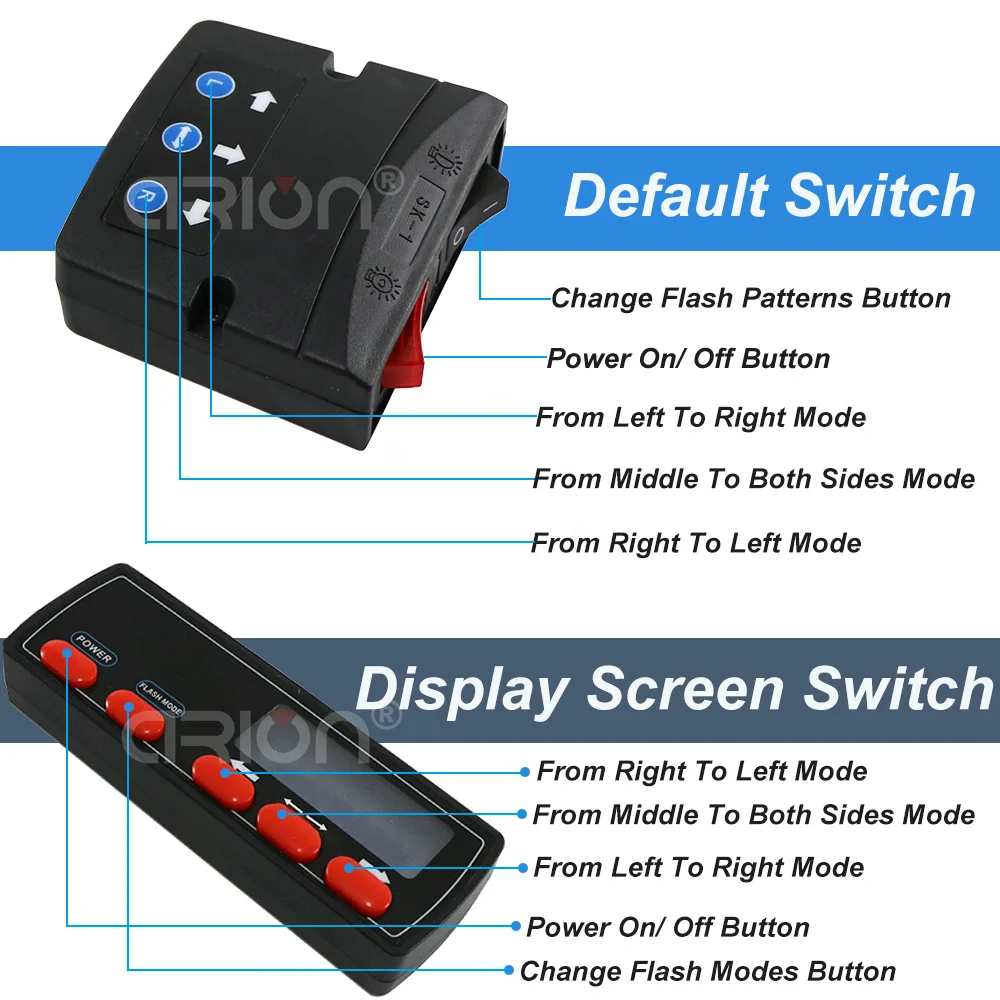 Лампа-стробоскоп для автомобиля 41 дюйм 47 дюймов