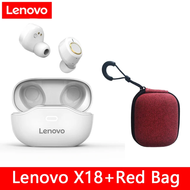 Новинка беспроводные наушники Lenovo X18 TWS Bluetooth 5 0 суперлегкие наушники-вкладыши с