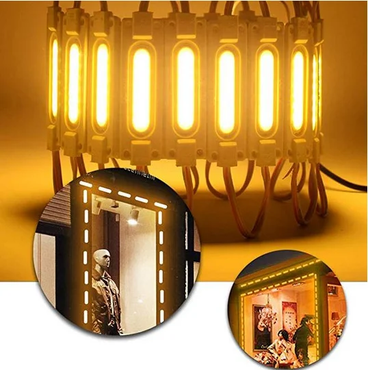 Светодиодный модуль 12 В 1 5 Вт Супер яркая гирлянсветильник с линзами белого цвета