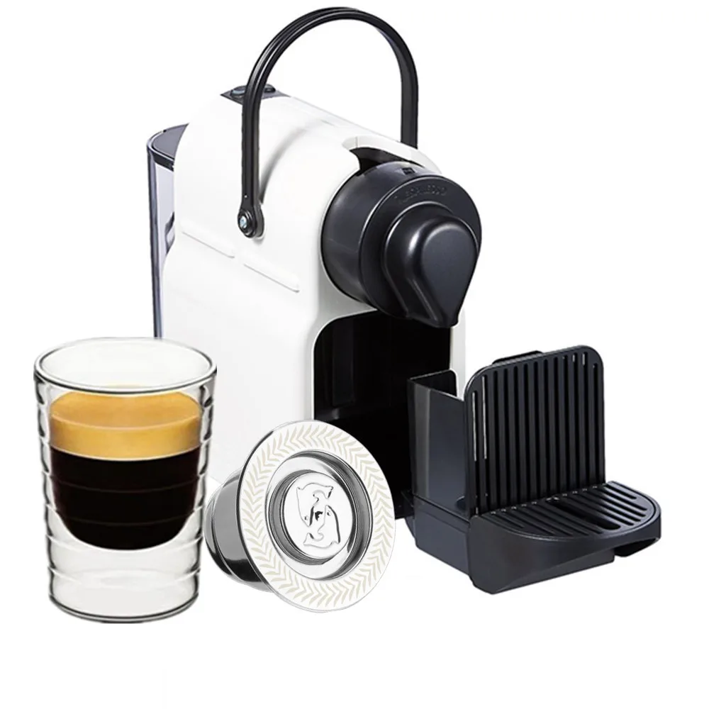 ICafilas кофейные фильтры для многократного использования Nespresso из нержавеющей