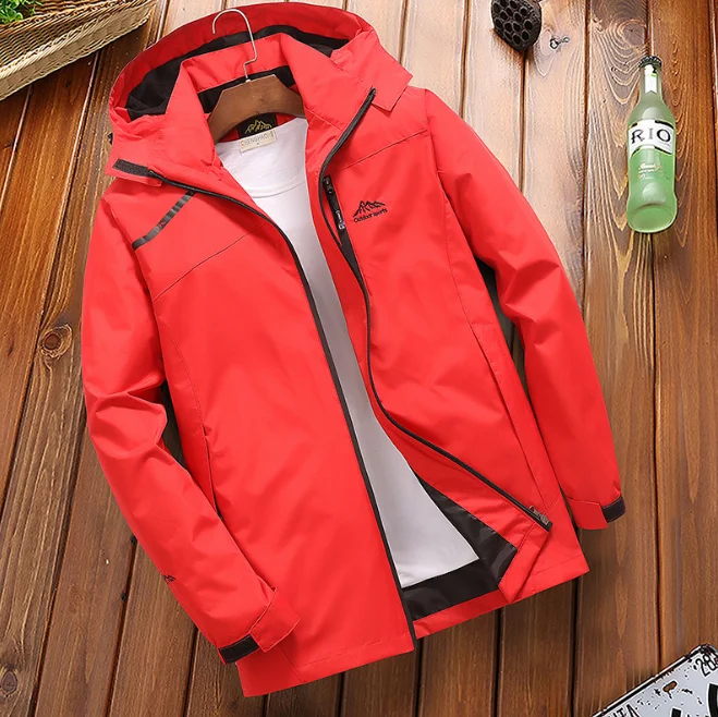 Качественная мужская зимняя ветровка куртка туристическая верхняя одежда