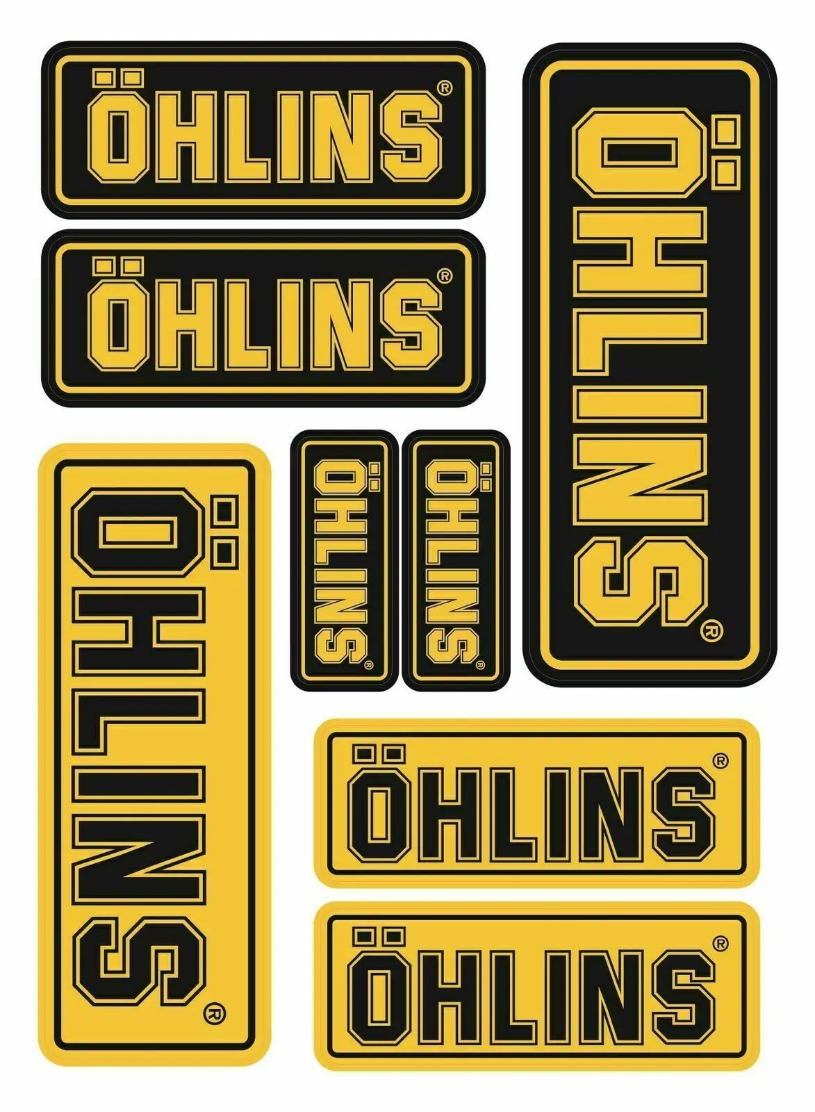 Креативные светоотражающие автомобильные товары подходящие для ohlin вилка шок