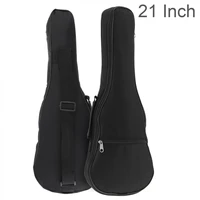 21 inch black portable ukulele bag soft case 600d oxford fabric monolayer bag single shoulder backpack padded