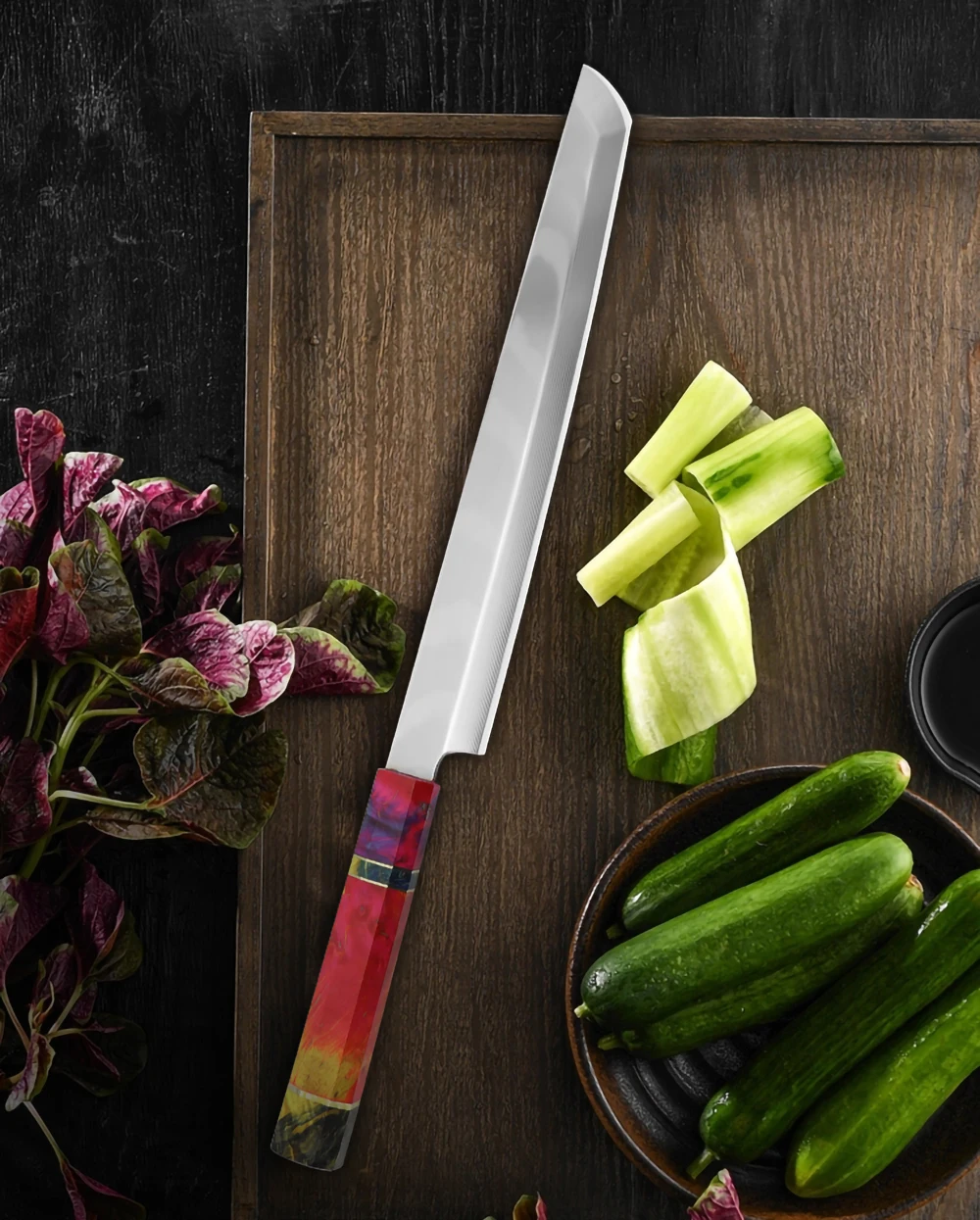 10 Inch Chef Sashimi vg10 67 Layer Damascus Steel Japanese Sushi Kitchen Knife Cooking Tools Filleting Salmon Fish | Дом и сад