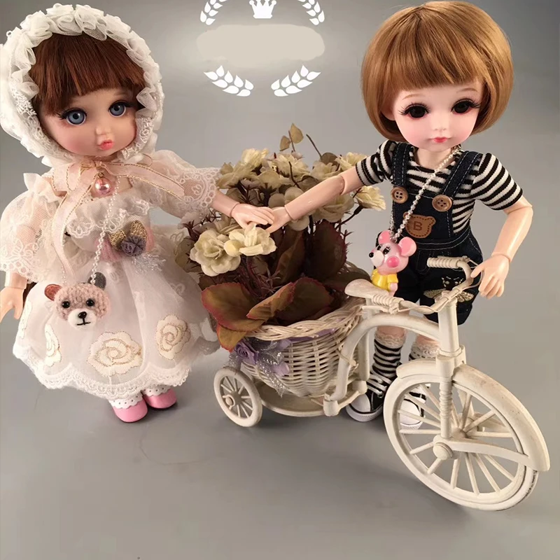 Bjd кукла полный комплект 1/6 30см 18 подвижных суставов Nедовольный DIY Bjd Куклы Принцесса Игрушки Круглое лицо длинные волосы Игрушка для девочек.
