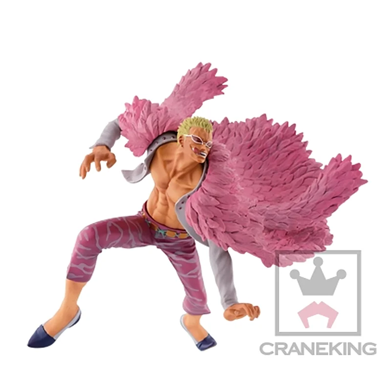 

Bandai Banpresto SC King of Shapers One Piece Movie Donquixote Doflamingo Anime Figurine