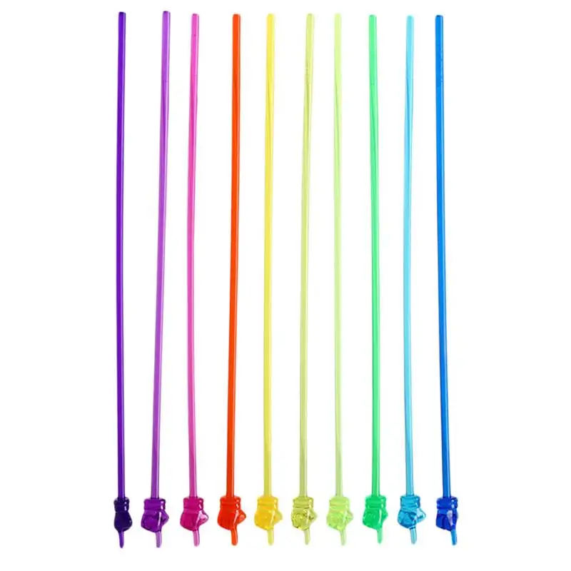 

10Pcs Resin Mini Hand Pointers Presentation Finger Pointers (Assorted Color)