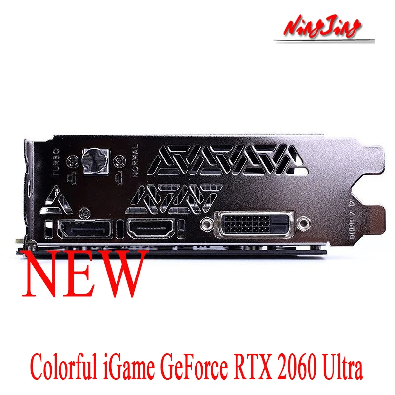 Новая цветная видеокарта RTX 2060 GDDR6 6G GeForce 12nm 128bit GPU графическая карта для