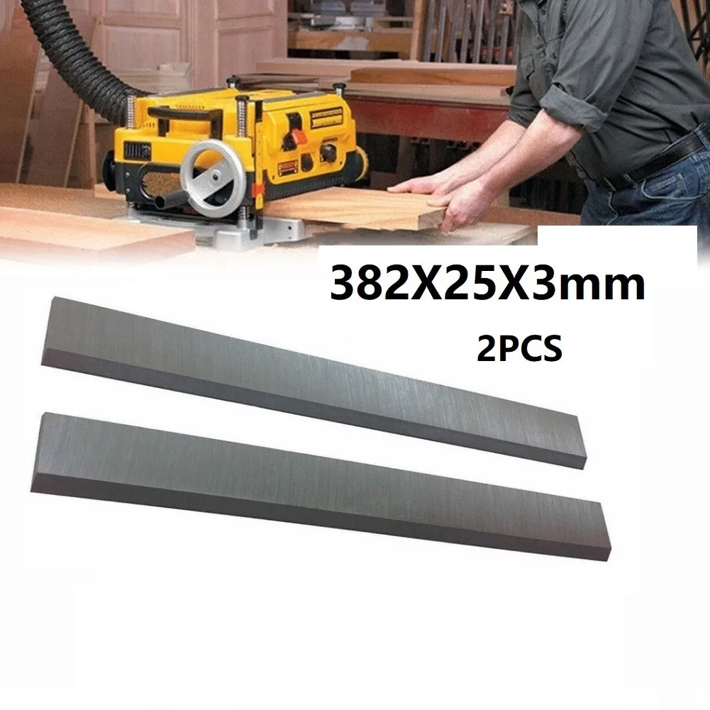 

2pcs 15-1/32Inch HSS Planer Blades Kit Replace For Grizzly G0453 & G0453P Models Planer Blades Cutting Tool