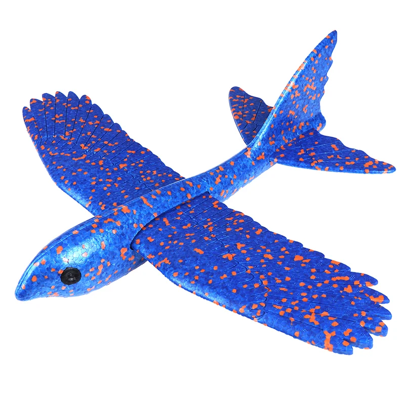 DIY ручной бросок Летающий планер игрушки-самолеты для детей пенопластовая модель