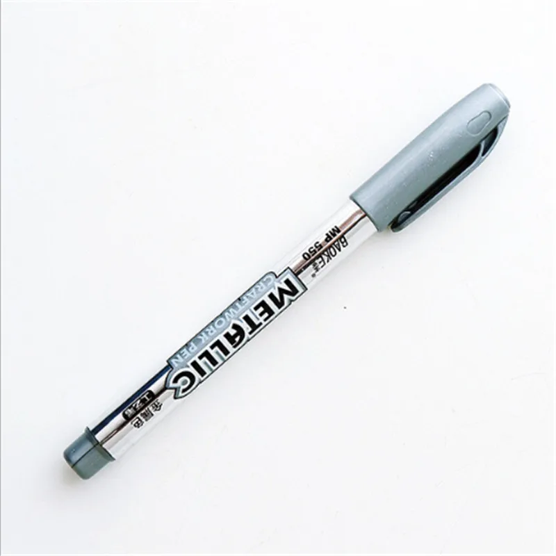 

2pcs / Set Baby Shower Gold / Silver Sign Pen DIY Marker Pen Wedding Decoration Guest Sign Pen Party Decoration Supplies-C