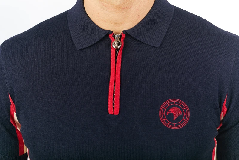 

Billionaire polo shirt silk men 2021 New fashion embroidery summer short sleeve Business thin quality zipper big size M-4XL