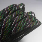 7 разных цветов, кабельные рукава, змеиная сетка, Проволочная защита, нейлоновые плотные ПЭТ расширяющиеся Изоляционные Покрытия, плетеные рукава