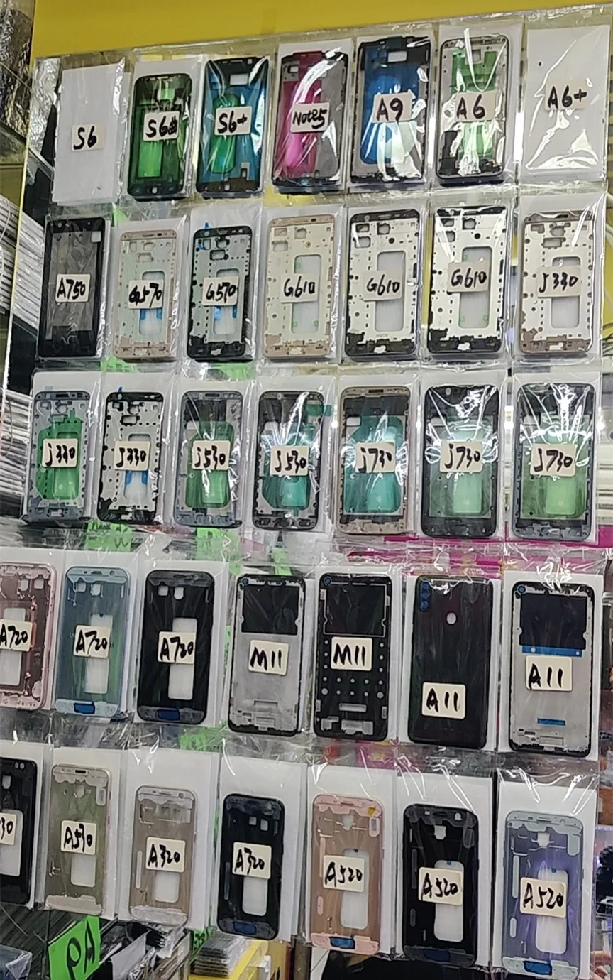 

High Quality Middle Frame For Samsung Galaxy A50 A40 A51 A71 A515 A715 F A21S Cell Phone Replacement Parts