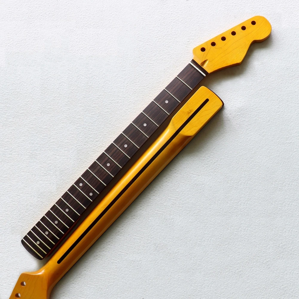 Donlis Hot 22 fret Nitro сатин готовые на заказ ST электрогитара Шея с палисандровый гриф