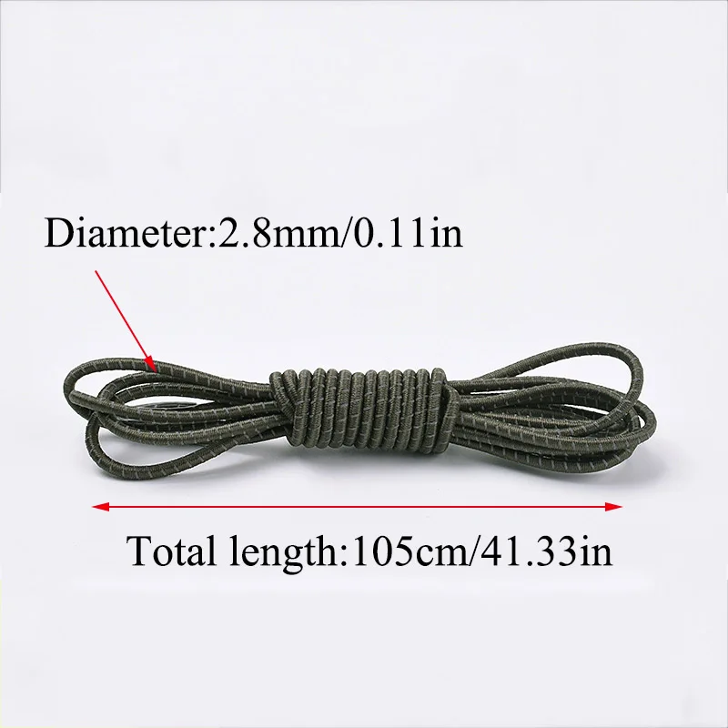 1 пара эластичных шнурков с круглым носком светоотражающие эластичные ботинки